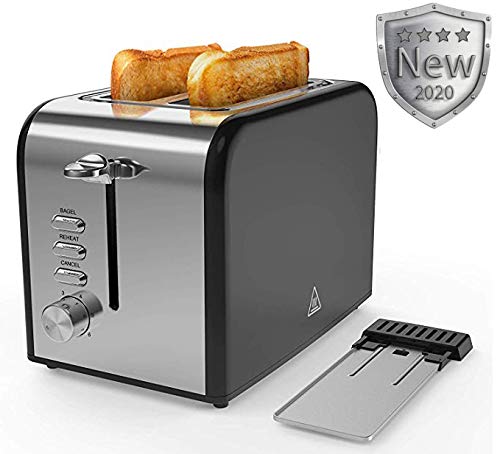 Toaster 2 Slice best rated prime Quickly Black Stainless Steel Bagel Toaster